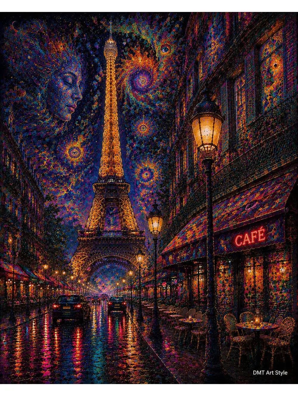 4170 Paris Styles Eiffel Tower 